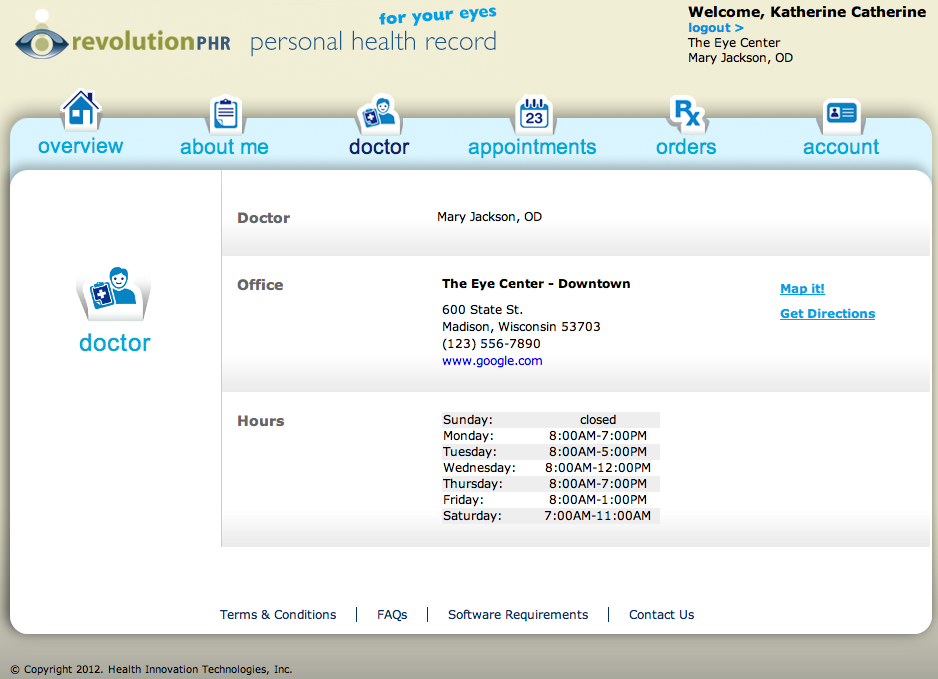[an image showing the doctor page]